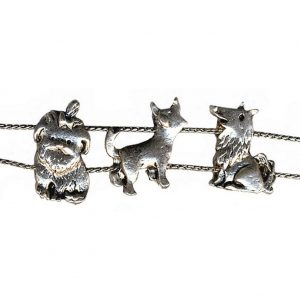 Bracelet Kid Slide Dogs United Made With Tin Alloy by JOE COOL
