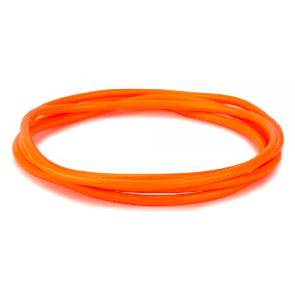 Bracelet Pack Of 4 Orange Made With Gummy & Rubber by JOE COOL