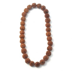 Necklace Soft Burr Bead Made With Nut by JOE COOL