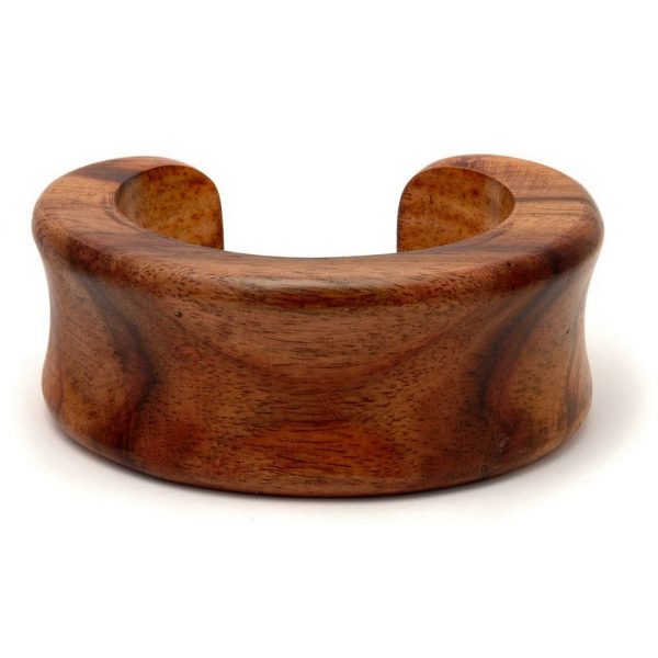 Bracelet Curved Made With Wood by JOE COOL