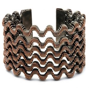 Bracelet 6 Row Wave Made With Zinc Alloy by JOE COOL