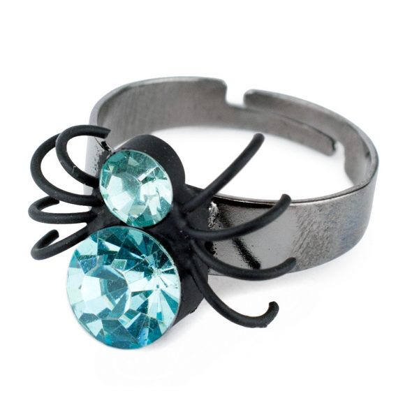 Ring Spider Made With Crystal Glass by JOE COOL