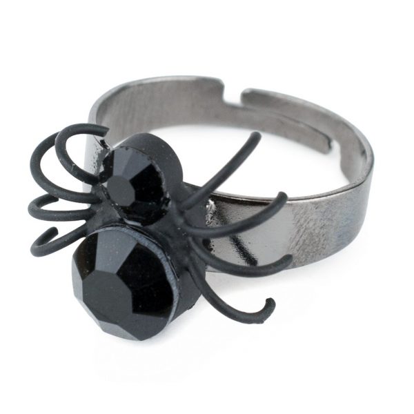 Ring Spider Made With Crystal Glass by JOE COOL