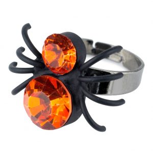 Ring Big Spider Made With Crystal Glass by JOE COOL