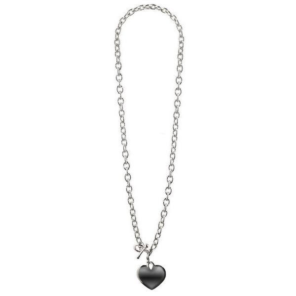Necklace Chain With Heart 45cm Made With Zinc Alloy by JOE COOL