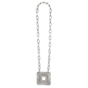 Necklace Chain - Square Carved Made With Zinc Alloy by JOE COOL