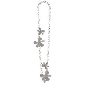 Necklace Chain - Splash Drop Flower 96cm Made With Zinc Alloy by JOE COOL