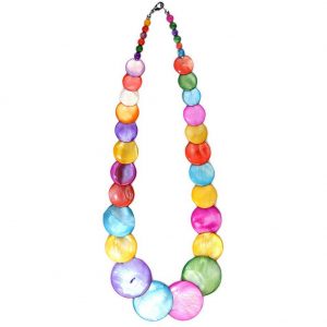 String Of Pearls Graduated Patent Disc Made With Mother Of Pearl by JOE COOL