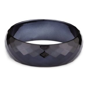 Bangle Faceted Band  22mm Made With Acrylic by JOE COOL