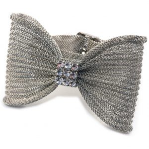 Bracelet Mesh Bow 50mm Made With Copper & Tin Alloy by JOE COOL