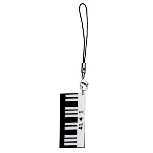 Phone Charm Musical Keyboard Made With Acrylic by JOE COOL