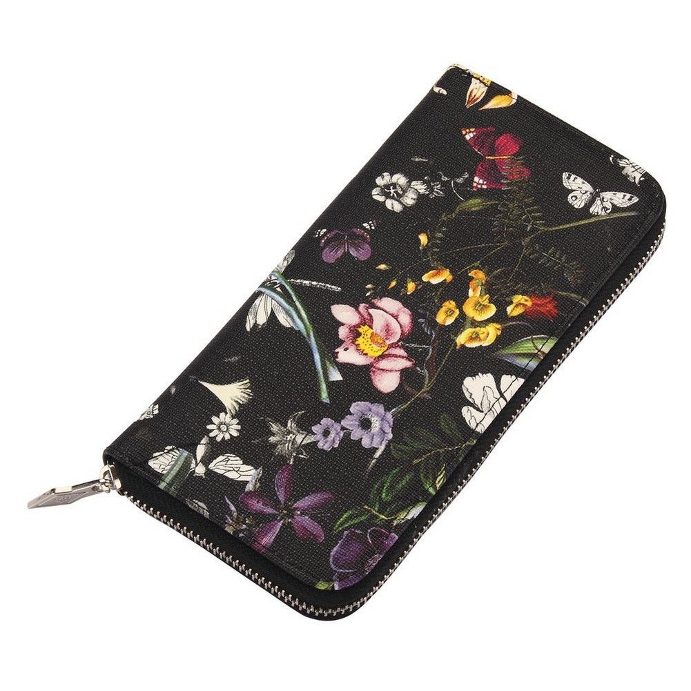 Gucci wallet hot sale with flowers