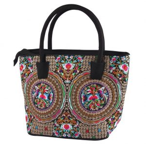 Shopper Bag Exotic Rich Embroidered Large Made With Polyester by JOE COOL
