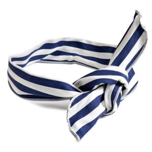 Hairwear Wired Ribbon Stripes Made With Cotton by JOE COOL