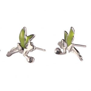 Stud Earring Tinkerbell Made With Enamel & Tin Alloy by JOE COOL