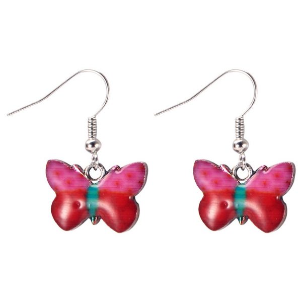 Drop Earring Flutter By Butterfly Made With Zinc Alloy & Iron by JOE COOL