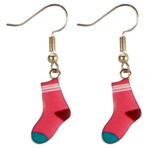 Drop Earring Socks On Made With Tin Alloy & Iron by JOE COOL