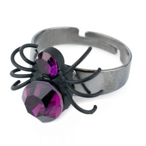Ring Spooky Spider Made With Acrylic & Iron by JOE COOL