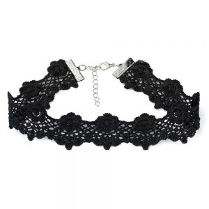 Choker Necklace Asst Designs Made With Lace by JOE COOL