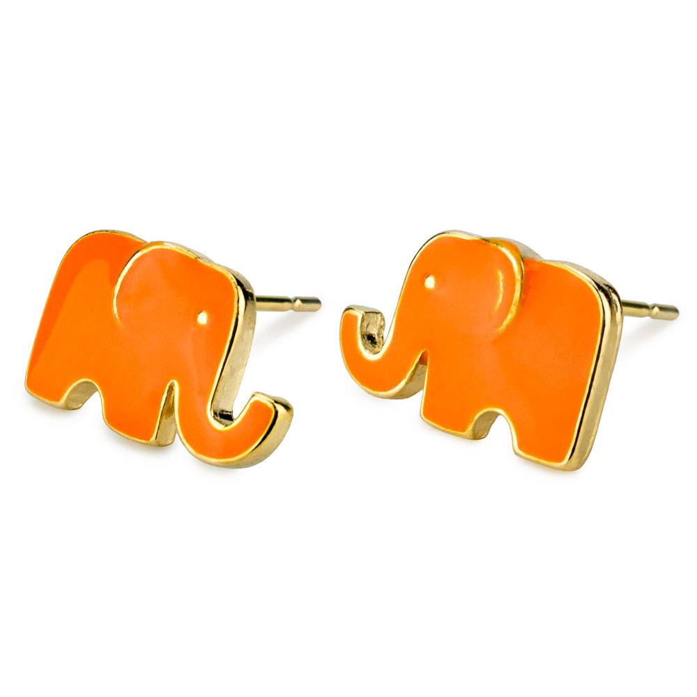 Your Choice Cute Enamel Elephant Earrings