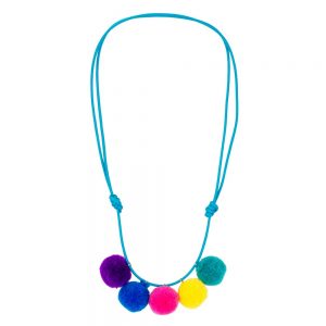 Necklace Pompom Made With Cotton by JOE COOL