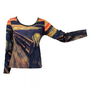 Clothes The Scream Munch Long Sleeve T-shirt Large by JOE COOL
