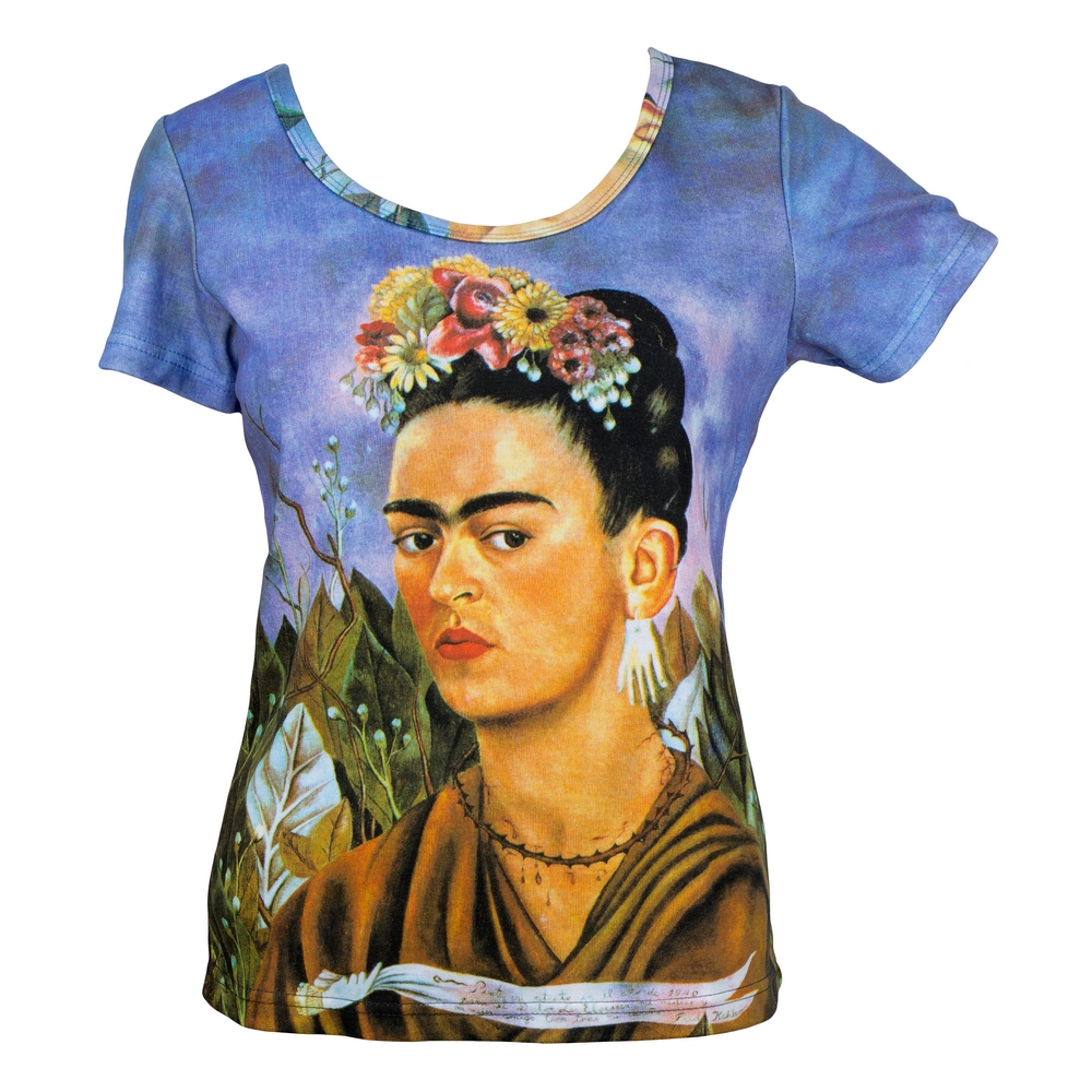 Clothes Frida Kahlo self portrait short t-shirt ex-large - JOE COOL Shop