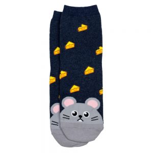 Socks Animal Treats Mouse Made With Cotton & Spandex by JOE COOL