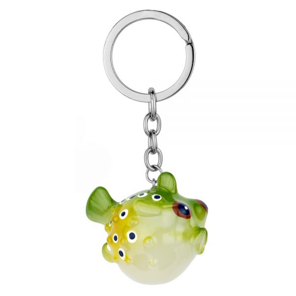 Keyring Puffer Fish Made With Resin by JOE COOL