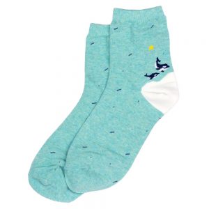Socks Arctic Orca Made With Cotton & Spandex by JOE COOL