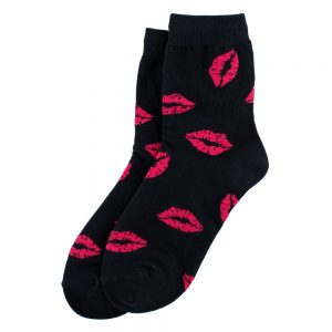 Socks Lips Made With Cotton & Spandex by JOE COOL