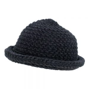 Hat Roll Brim Knit Made With Acrylic by JOE COOL