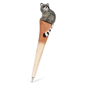 Pen Racoon Made With Wood by JOE COOL