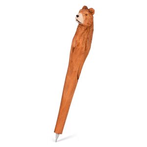 Pen Bear Made With Wood by JOE COOL