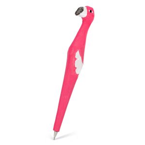Pen Flamingo Made With Wood by JOE COOL