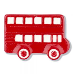 Gift Souvenir Rainbow London Bus Lapel Pin Cute Pins