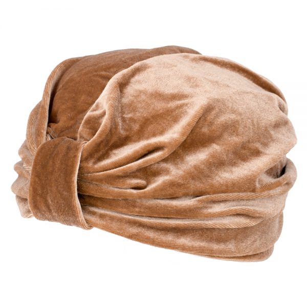 Hat Ruched Made With Velvet & Polyester by JOE COOL