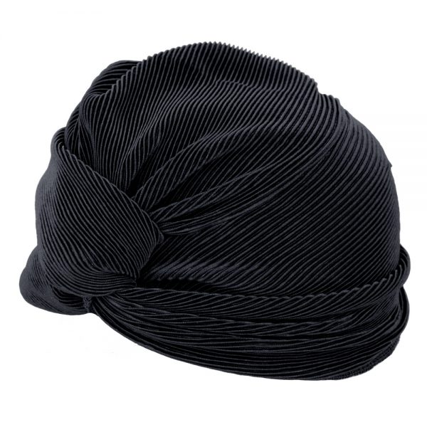 Hat Ribbed Twist Made With Polyester by JOE COOL