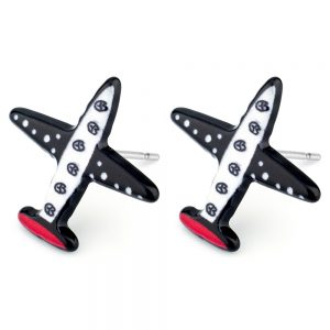 Stud Earring Spitfire Made With Tin Alloy & Acrylic by JOE COOL