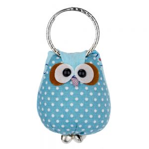 Keyring Owl Made With Cotton by JOE COOL