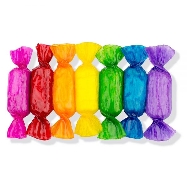 Hairwear Barette Rainbow Sweets Made With Resin by JOE COOL