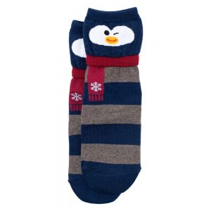 Socks Cosy Penguin Made With Cotton & Spandex by JOE COOL