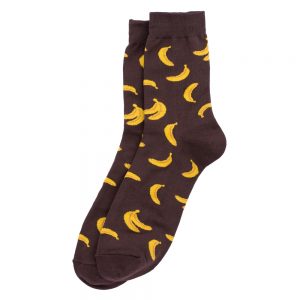 Socks Gents Bananas Made With Cotton & Nylon by JOE COOL