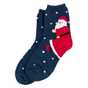 Socks Heel Santa Made With Cotton & Spandex by JOE COOL
