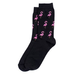 Socks Flamingo Made With Cotton & Polyester by JOE COOL