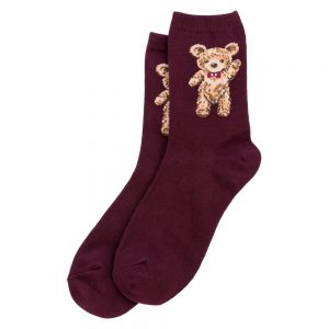 Socks Teddy Bear Made With Cotton & Spandex by JOE COOL