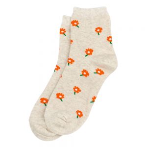 Socks Flower Dream Made With Cotton & Spandex by JOE COOL