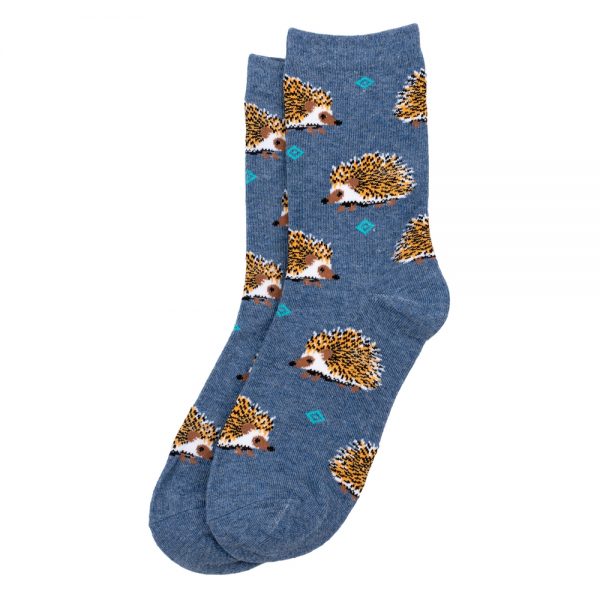 Socks Hedgehog Friends Made With Cotton & Spandex by JOE COOL