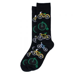 Socks Gents Penny Farthing Bicycle Made With Cotton & Spandex by JOE COOL