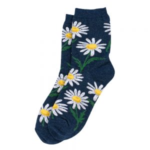 Socks Daisy Made With Cotton & Spandex by JOE COOL
